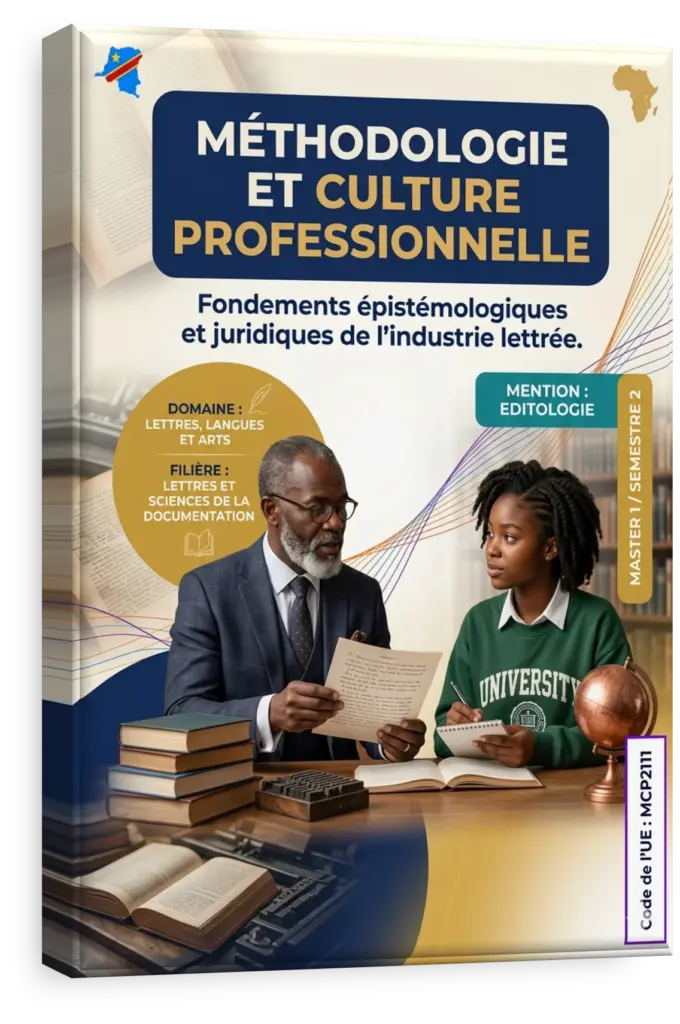 Étudiants en Méthodologie et Culture Professionnelle dans une université en RDC.