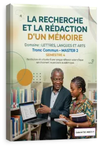 La recherche et la rédaction d'un mémoire