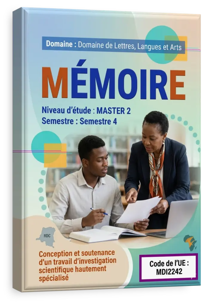 Étudiant présentant son mémoire de fin d'études à un jury universitaire.