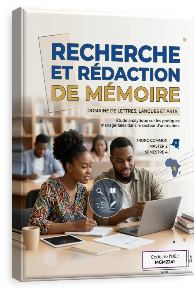 Étudiant présentant son mémoire de fin d'études devant un jury académique.