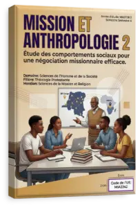 Mission et Anthropologie 2