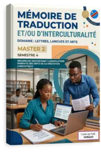 Mémoire de traduction et/ou d'interculturalité