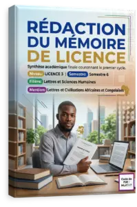 Rédaction du mémoire de licence