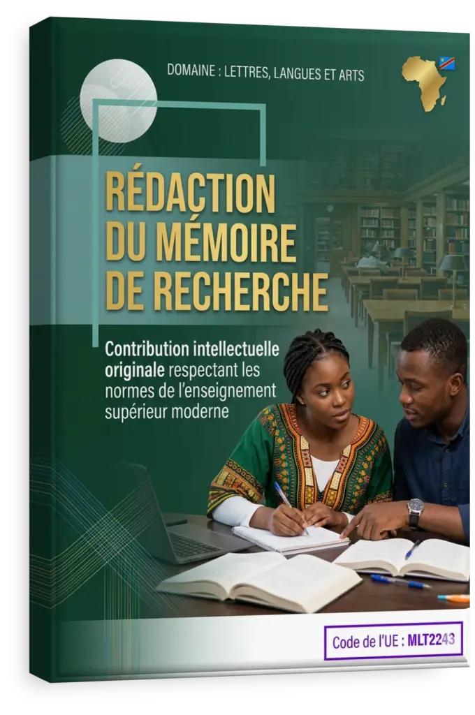 Étudiant présentant son mémoire de recherche devant un jury universitaire.