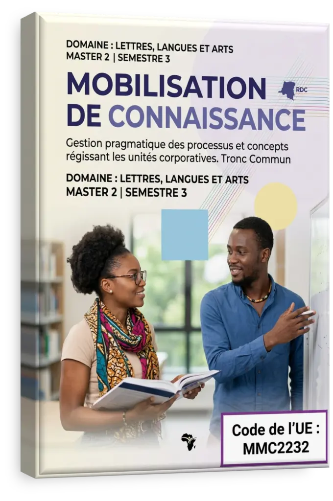 Étudiants en RDC suivant un cours universitaire sur le management dans le secteur de l'esthétique.