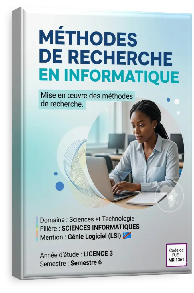 Étudiant en informatique analysant des données de recherche sur un ordinateur.