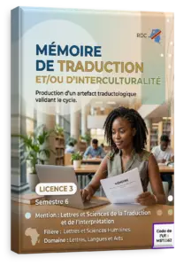 Mémoire de traduction et/ou d'interculturalité