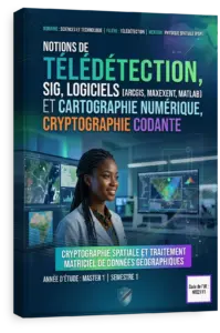 Notions de Télédétection, SIG, Logiciels (ArcGIS, MaxExent, MatLab) et Cartographie Numérique, Cryptographie Codante