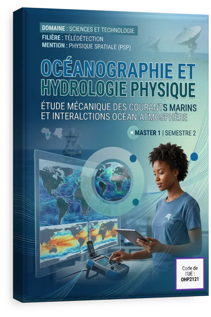Analyse géospatiale du fleuve Congo pour un cours d'océanographie.