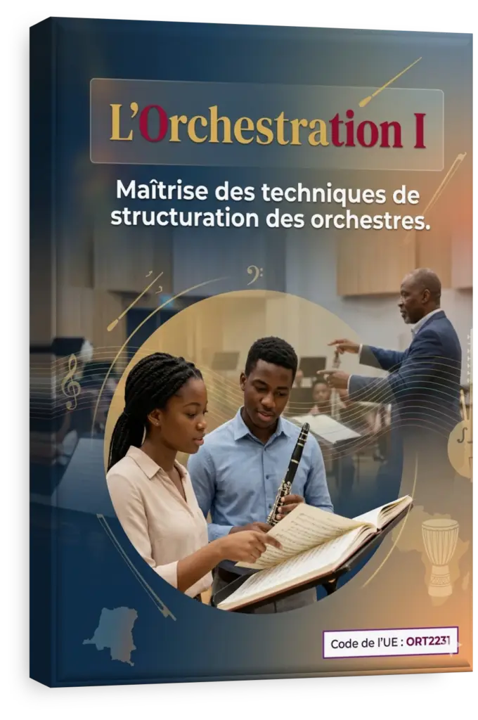 Chef d'orchestre dirigeant un spectacle sur scène.
