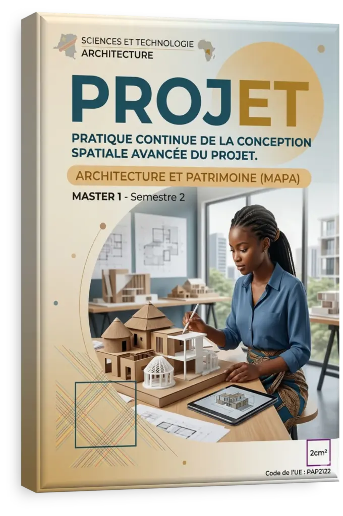 Étudiant en architecture travaillant sur les plans de réhabilitation d'un bâtiment historique.