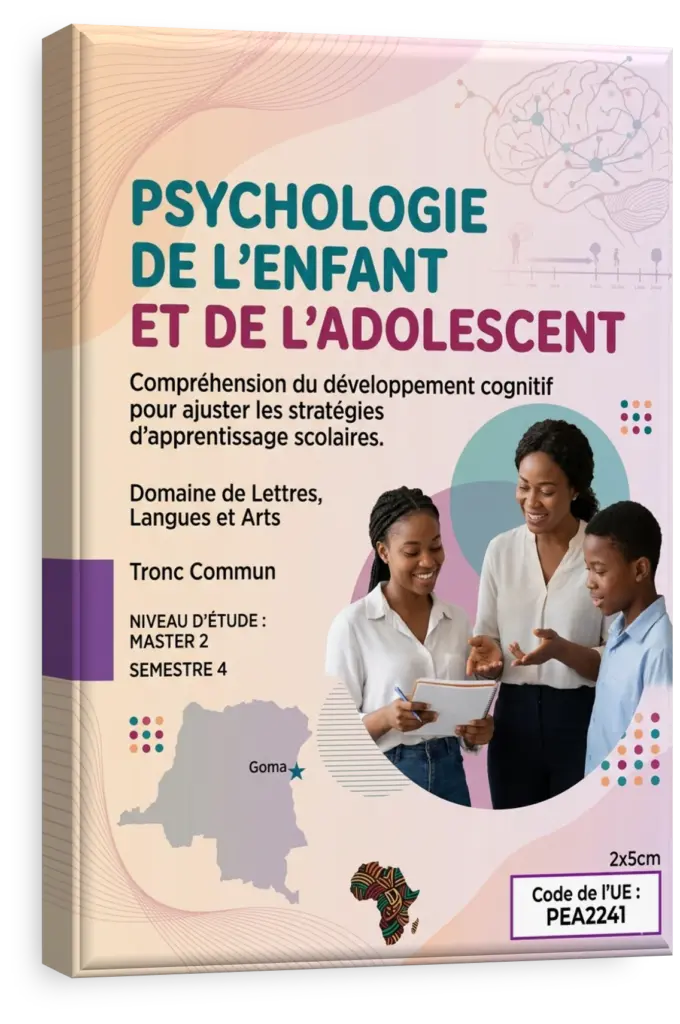 Étudiants en psychologie en RDC discutant en groupe.