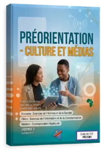 Préorientation - Enjeux et perspectives de la culture, médias et éducation