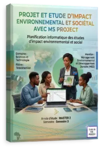Projet et Etude d’Impact Environnemental et Sociétal avec MS Project