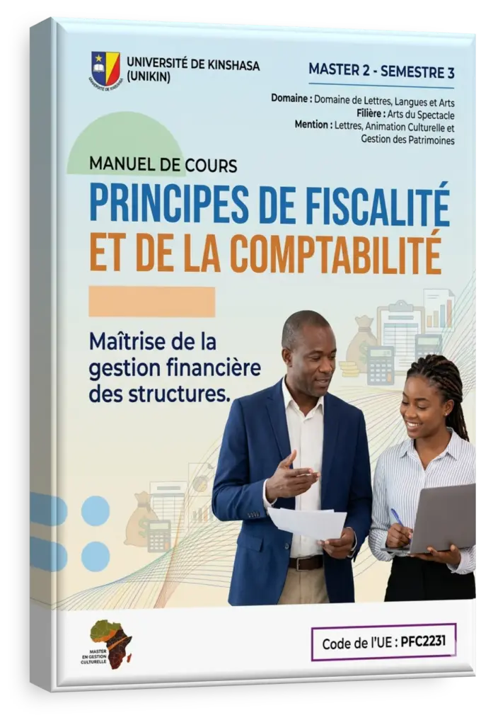 Gestion financière et comptable d'un projet de spectacle africain en RDC.