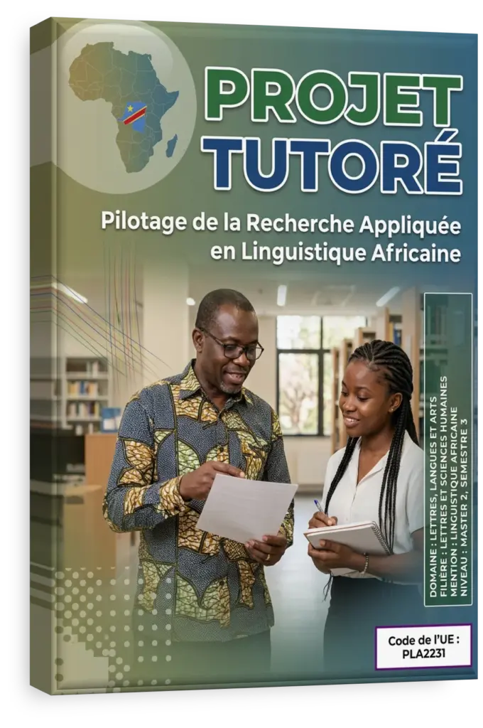 Étudiants menant une enquête linguistique de terrain en RDC.