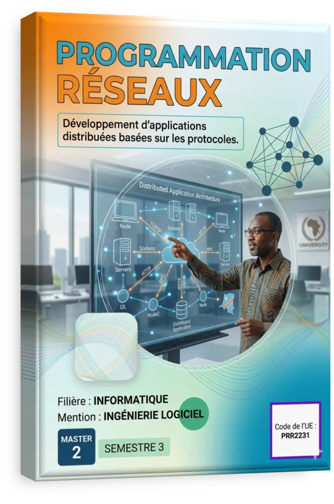 Schéma de communication réseau client/serveur.