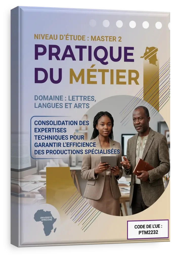 Étudiants en RDC participant à un atelier de communication professionnelle pour le cours Pratique du métier.