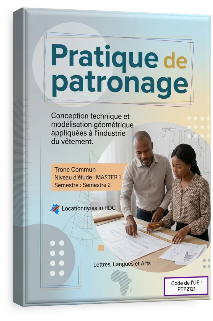 Étudiants en pratique de patronage travaillant sur des patrons de vêtements dans un atelier de mode.