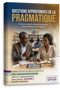 Questions approfondies de la pragmatique