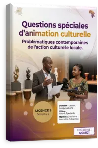 Questions spéciales d'animation culturelle