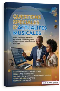 Questions spéciales d'actualités musicales