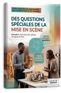 Des questions spéciales de la mise en scène