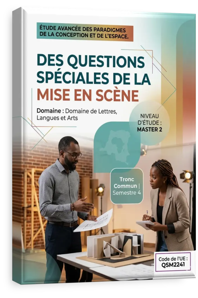 Un metteur en scène donnant des indications à des acteurs sur une scène de théâtre.