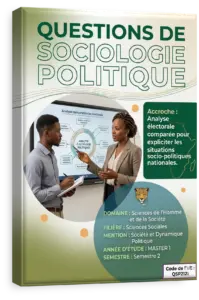 Questions de Sociologie politique
