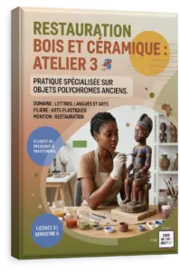 Restauration bois et céramique : Atelier 3