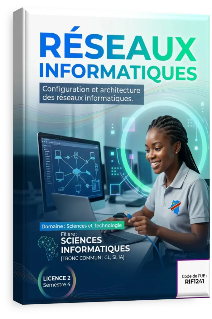 Schéma d'une topologie de réseau informatique d'entreprise.