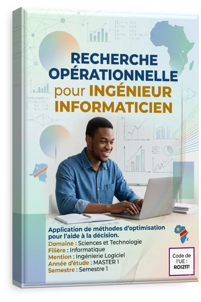 Diagramme de réseau illustrant les concepts de la recherche opérationnelle.