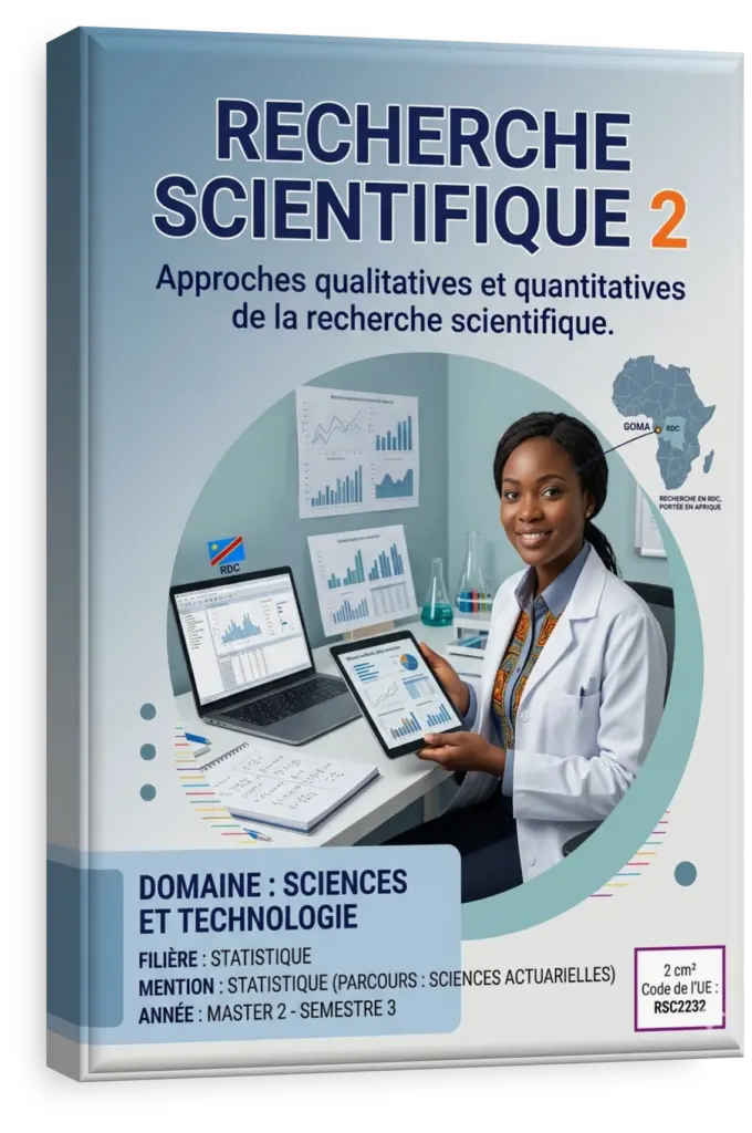 Étudiant en RDC analysant des données statistiques pour la recherche en actuariat.
