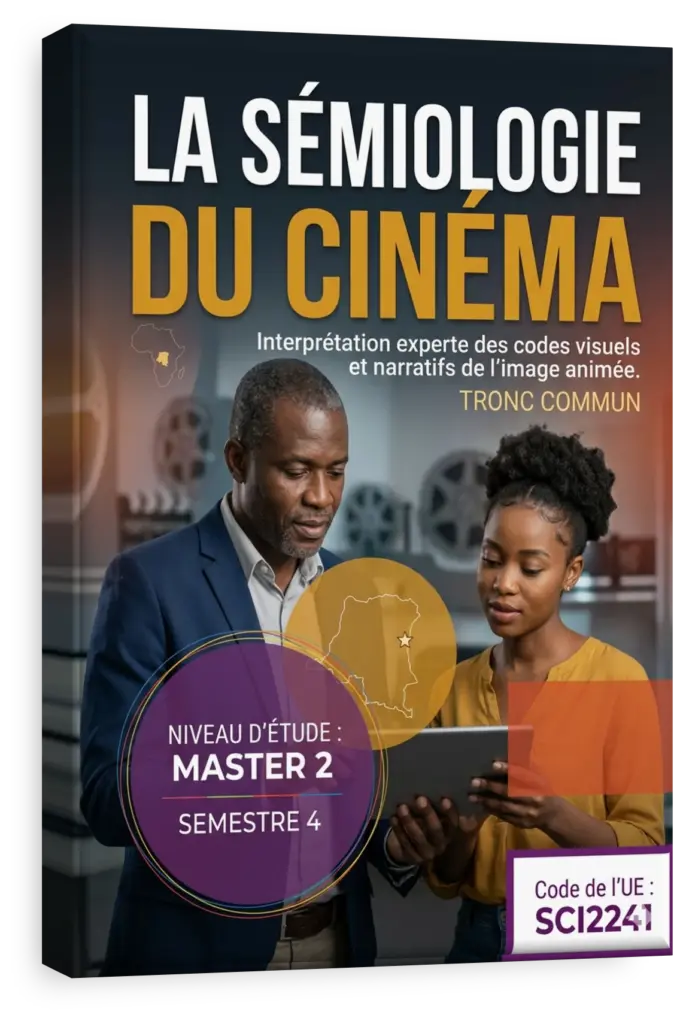 Analyse sémiotique d'une scène de film.