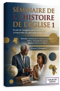 Séminaire de l’Histoire de l’Église 1