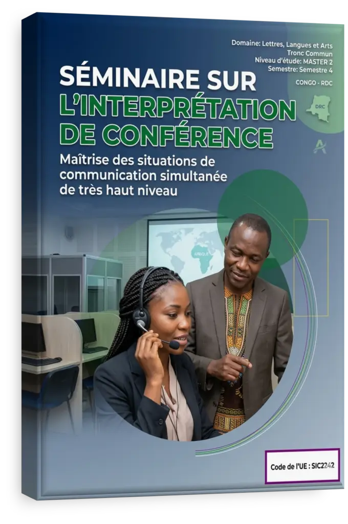 Étudiants en interprétation de conférence dans une cabine de traduction.
