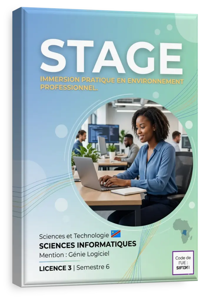 Étudiant en ingénierie effectuant un stage dans une usine en RDC.