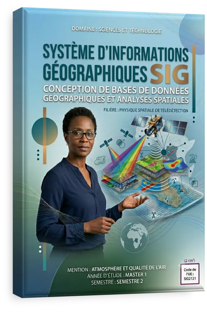 Carte de la RDC avec des couches de données SIG pour l'analyse des ressources naturelles.