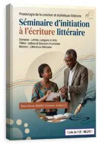 Séminaire d'initiation à l'écriture littéraire