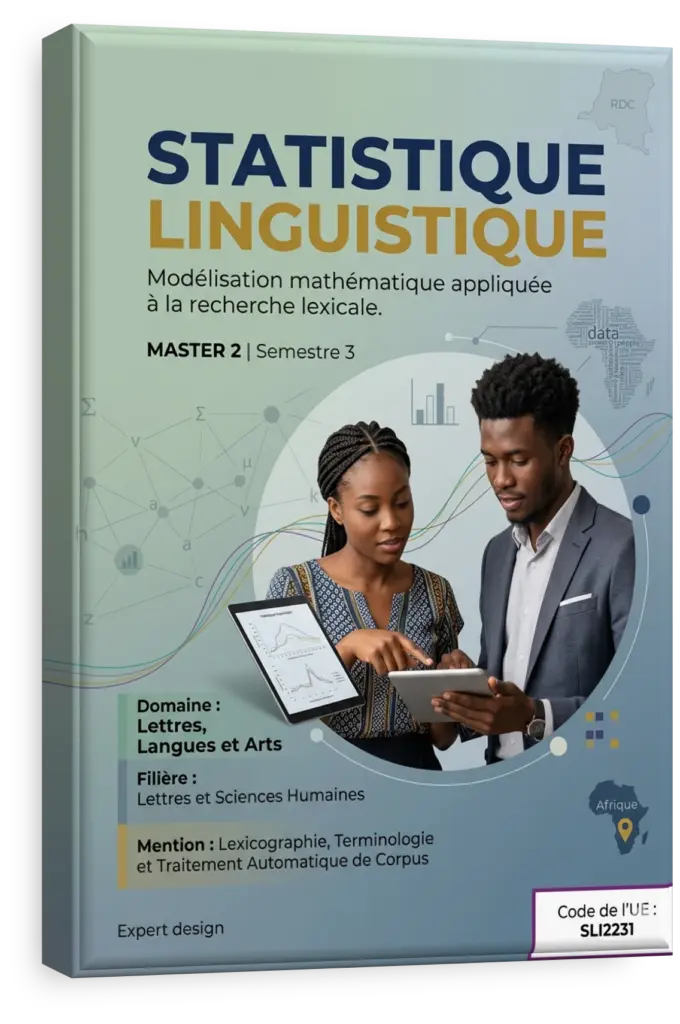 Graphique de fréquence des mots illustrant la statistique linguistique.
