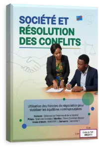 Société et résolution des conflits
