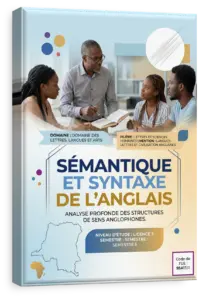 Sémantique et syntaxe de l'anglais