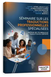 Séminaire sur les traductions professionnelles spécialisées