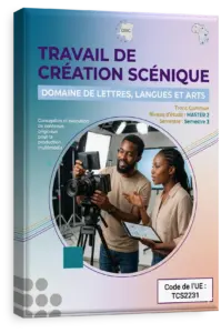 Travail de création scénique radio TV dramatique