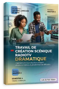 Travail de création scénique radioTV dramatique