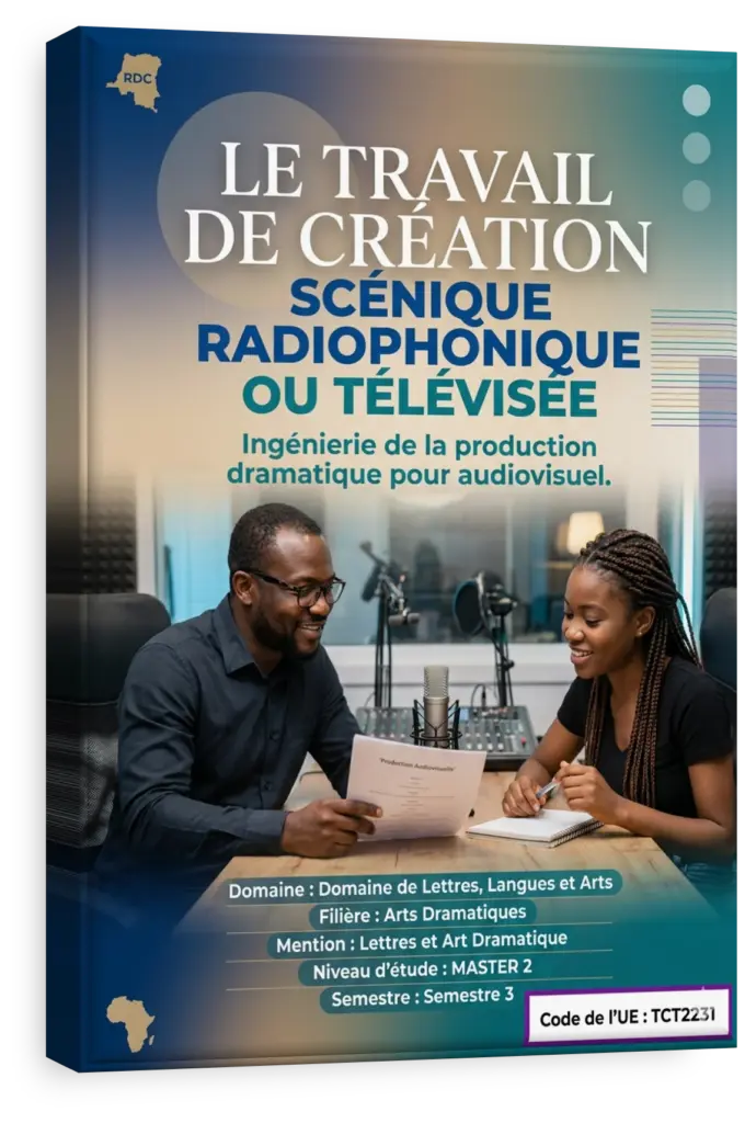 Étudiants en audiovisuel travaillant dans un studio d'enregistrement radio.