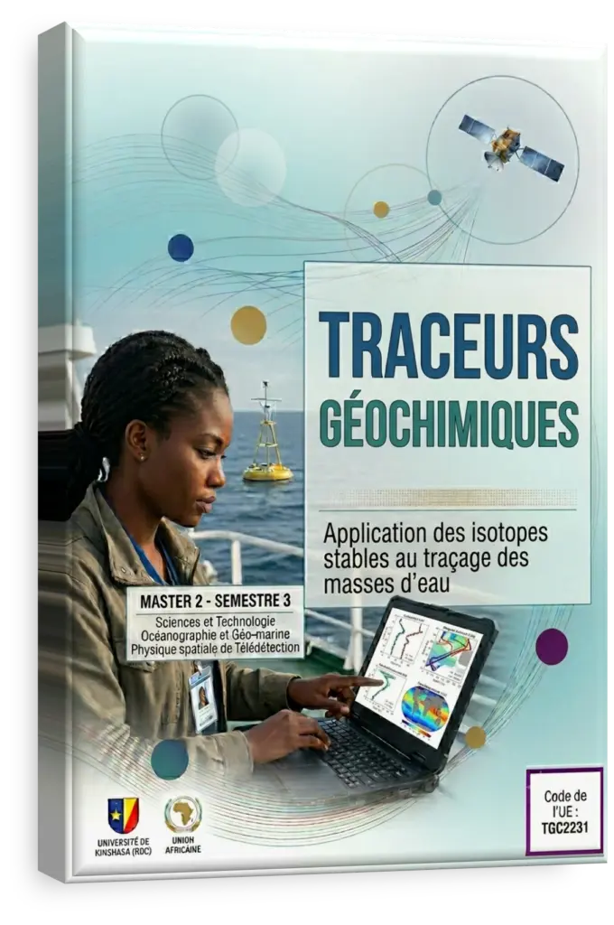 Carte géochimique de la RDC illustrant l'analyse par traceurs.