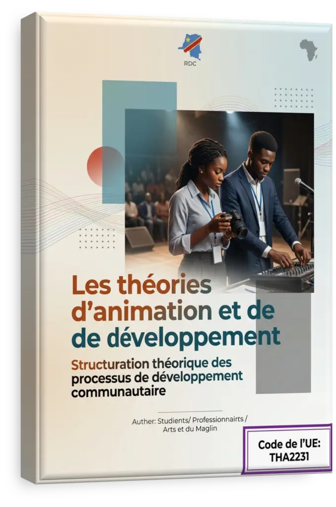 Étudiants en arts collaborant sur un projet de spectacle africain.