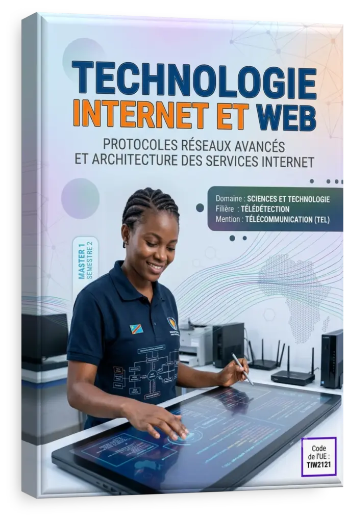 Étudiants en RDC suivant le cours de technologie internet et web.