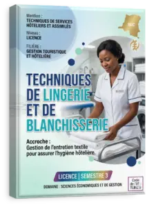 Techniques de lingerie et blanchisserie
